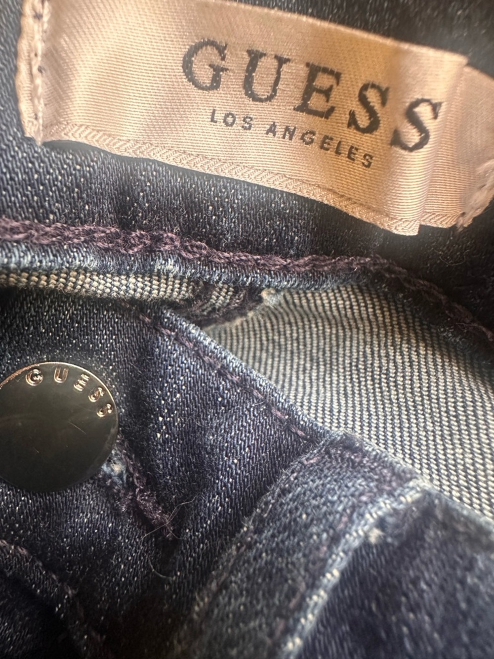 Y2K Inspired Guess Lace-Up High Waisted Skinny Jeans Size 27 - Picture 12 of 14